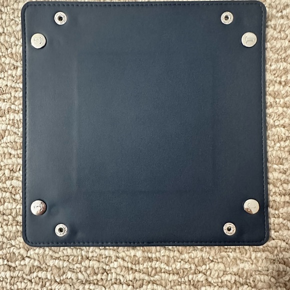 J. Crew leather catchall and coaster set - Picture 7 of 8